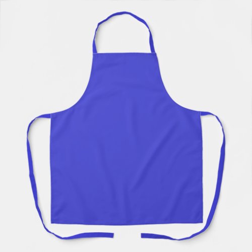 Purplish_Blue bright and vivid Apron