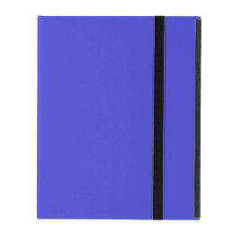 Purplish-Blue bright and vivid iPad Case