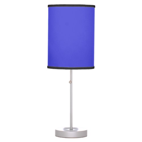 Purplish_Blue bright and vivid Table Lamp