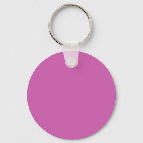 Purplish pinksolid color keychain