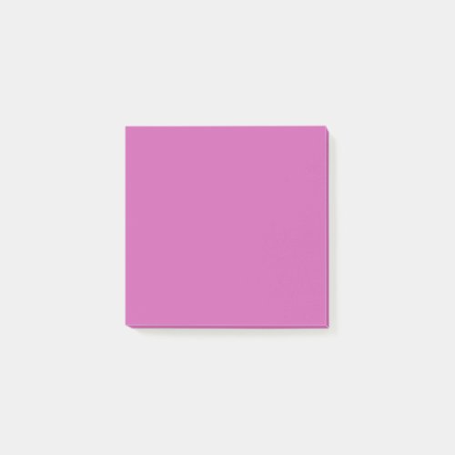 Purplish pinksolid color post_it notes