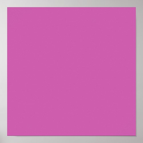 Purplish pinksolid color poster