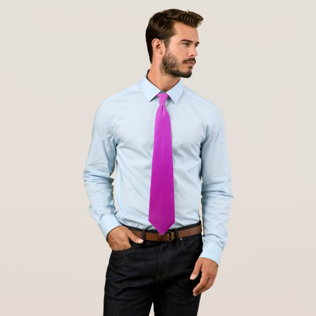Purply Pink Fusion, Neck Tie (In Situ)