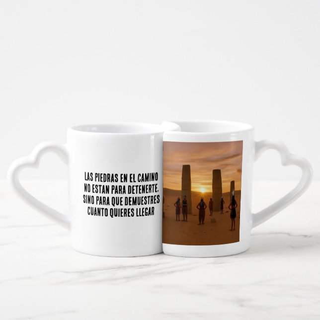 Purpose stones coffee mug set (Front Nesting)