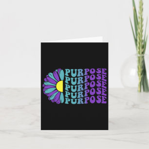 Purpose Suicide Prevention Depression Awareness 1  Card