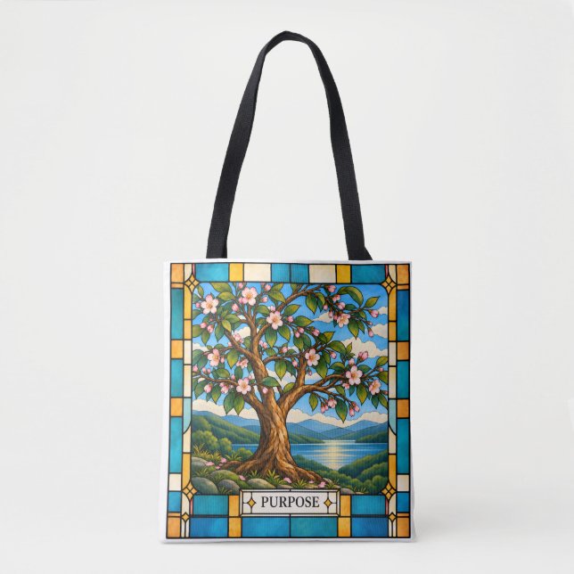 Purpose Tree Tote Bag (Front)