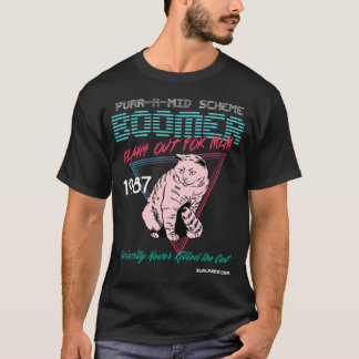 Purr-a-Mid Scheme Boomer: Dark Colored Tees