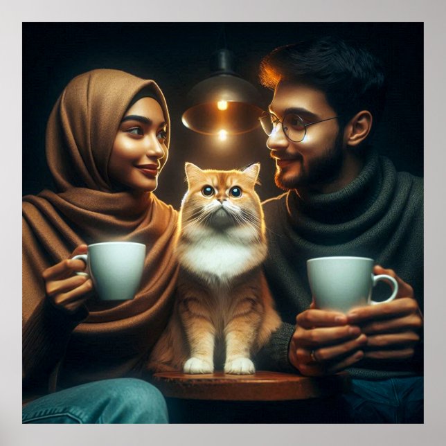 Purr-fect Brew: Found Both in You Poster (Front)