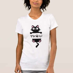 Purr-fect Cat Lover T-Shirts for Women