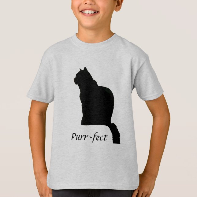 Purr-fect (Kids) T-Shirt (Front)