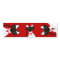 Purr-fect Moira ADOPT Red 3-way Bumper Sticker