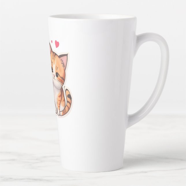 “Purr-fect Pair” “Double the Whiskers, Double the  Latte Mug (Right)
