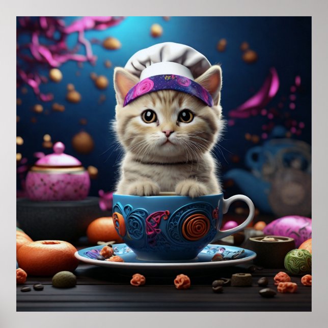 Purr-fect Pairings: Share the Sweetness Poster (Front)