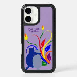 Purr-fect Together Cats OtterBox Case – Purple
