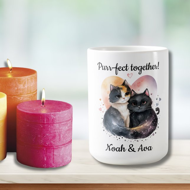 Purr-fect Together Kitty  Coffee Mug (Creator Uploaded)