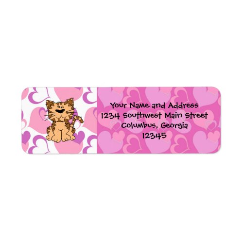 Purr_fect Valentine Label