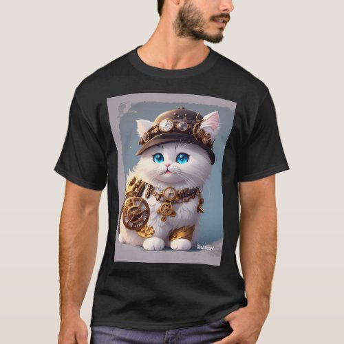 Purr_fectly Adorable Our Cute Cat Diffusion Stick T_Shirt