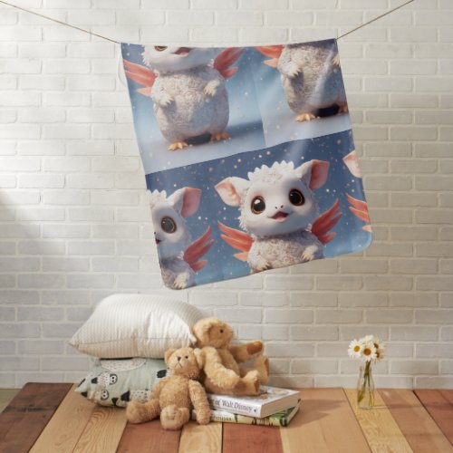 Purr_fectly Cozy Cat Cuddles Baby Blanket