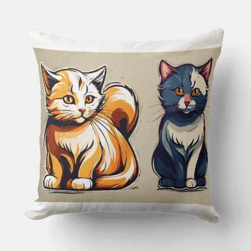 Purr_fectly Cozy Cat_Inspired Pillow Design