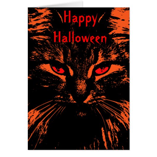 Purr fectly Haunted Halloween Cards (Front)