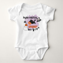Purr-fectly Spooky Boo-day Halloween 1st Birthday