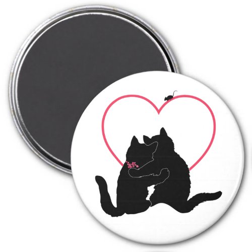 Purr_ific Together Magnet