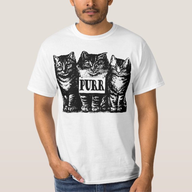Purr Kittens T-Shirt (Front)