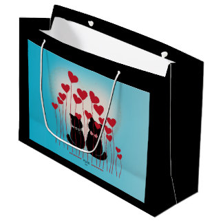Purr Love - Gift Bag - Balloon Field