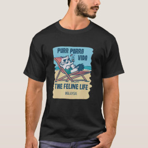 Purr Purra Vida The Feline Life Maui T-Shirt