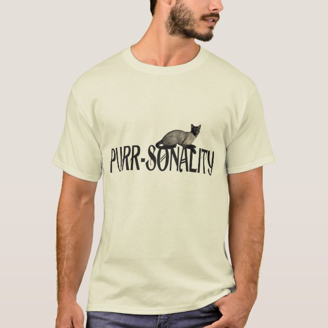 Purr-sonality T-Shirt (Front)