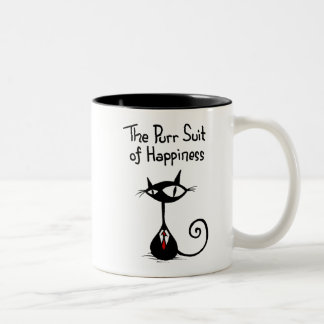 Purr Suit of Happiness Mug