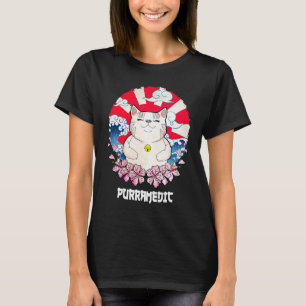 Purramedic Cat Paramedic Kitten EMT Cat Mom 2 T-Shirt