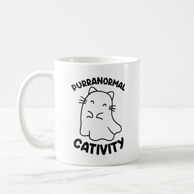 Purranormal Cativity Coffee Mug (Left)
