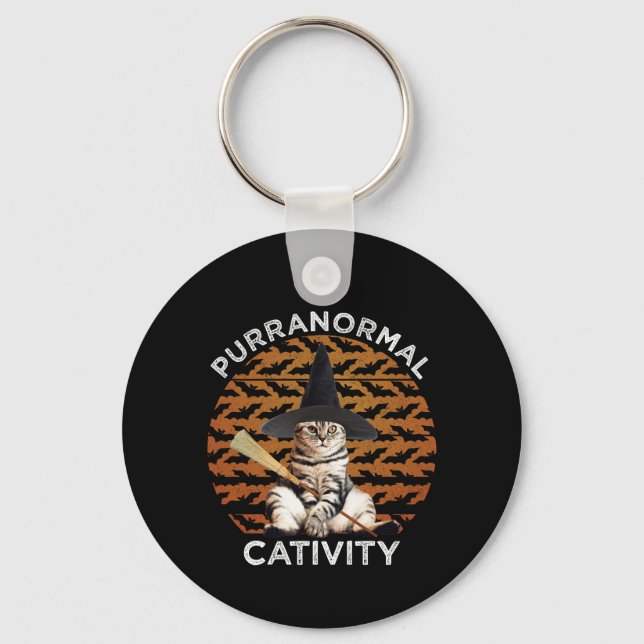 Purranormal Cativity Keychain (Front)