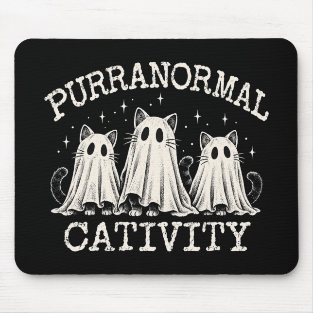 Purranormal Cativity Mouse Pad (Front)
