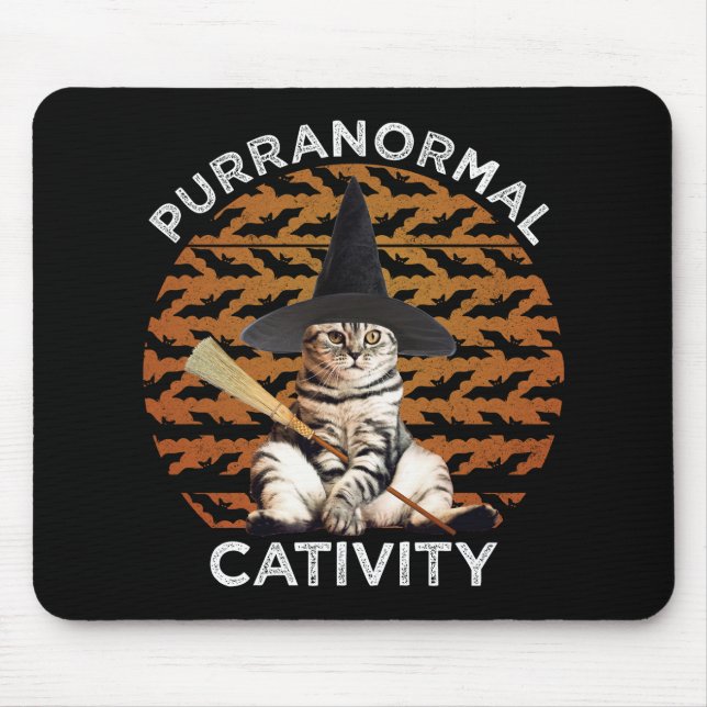 Purranormal Cativity Mouse Pad (Front)
