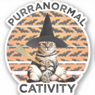 Purranormal Cativity Sticker