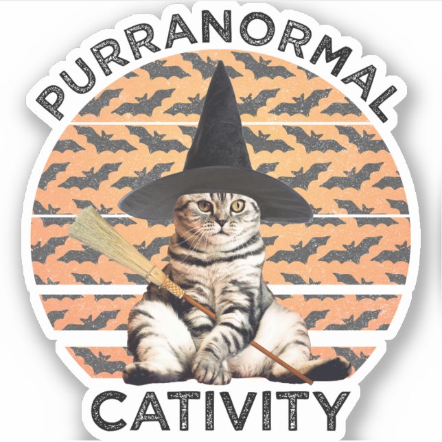 Purranormal Cativity Sticker (Front)