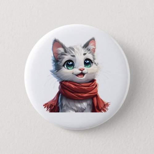 PURRCRAFT _ Heroic Cat Button