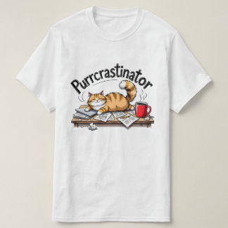 Purrcrastinator T-shirt