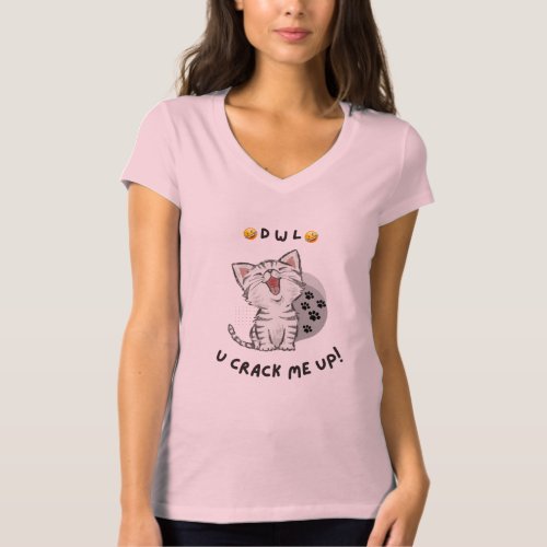 Purrfect adorable funny kitty T_Shirt