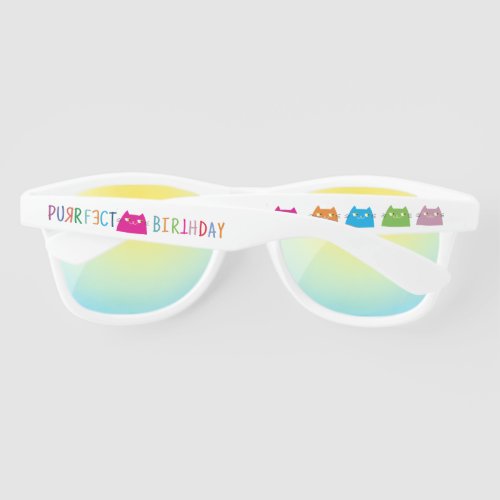 Purrfect Birthday Favor Sunglasses