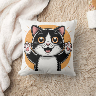 Purrfect Cat Collection | Cute Cat Decorative Thro Throw Pillow