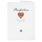 Purrfect Cat Couple Anniversary Card (Back)