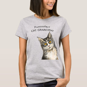 Purrfect cat grandma T-Shirt