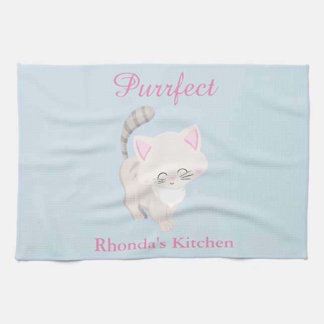 Purrfect Cat Towel (Horizontal)