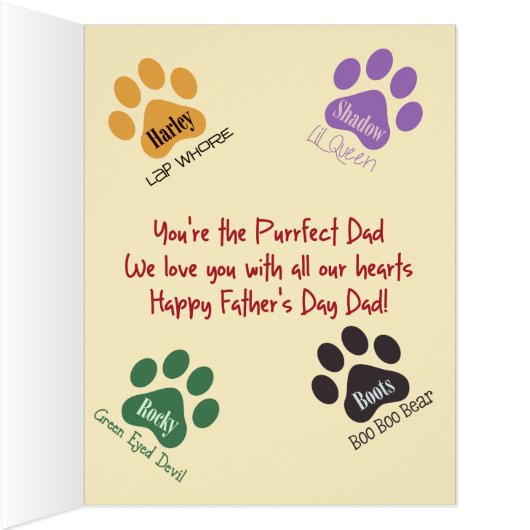 Purrfect Dad (Inside (Right))