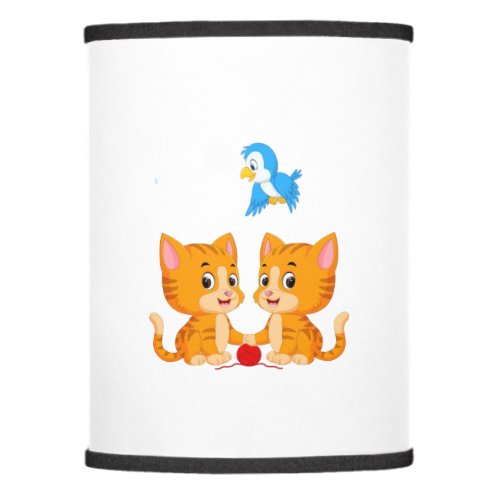 Purrfect Dreams Cozy Comfort for Cat Lovers Lamp Shade