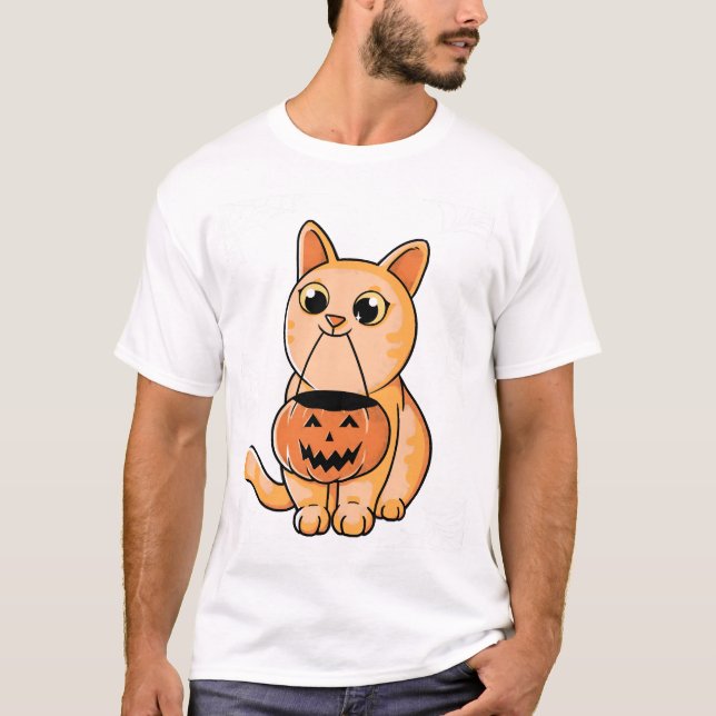 Purrfect Halloween T-Shirt (Front)