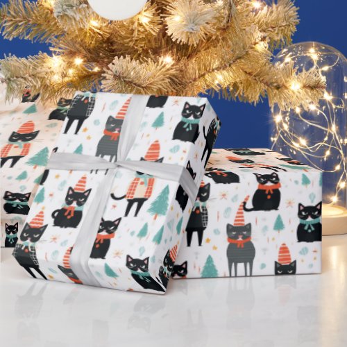 Purrfect Holiday Cheer Gift Wrap